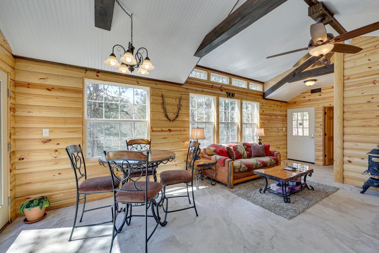 Cliffside Eureka Springs Cabin With Beaver Lake View Exteriér fotografie