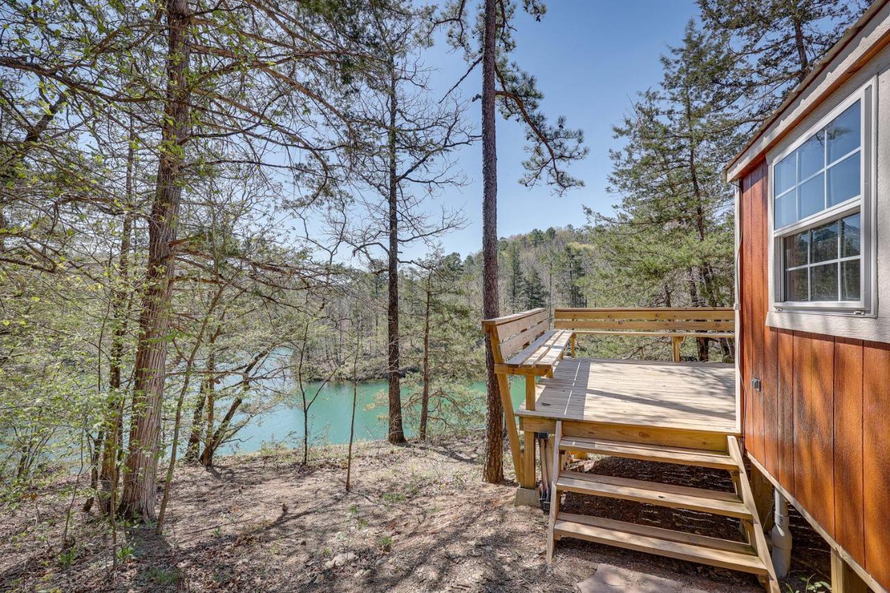 Cliffside Eureka Springs Cabin With Beaver Lake View Exteriér fotografie