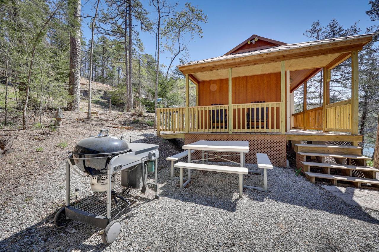 Cliffside Eureka Springs Cabin With Beaver Lake View Exteriér fotografie